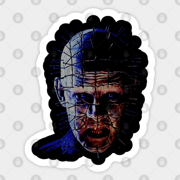 PINHEAD Sticker by LAZYJStudios